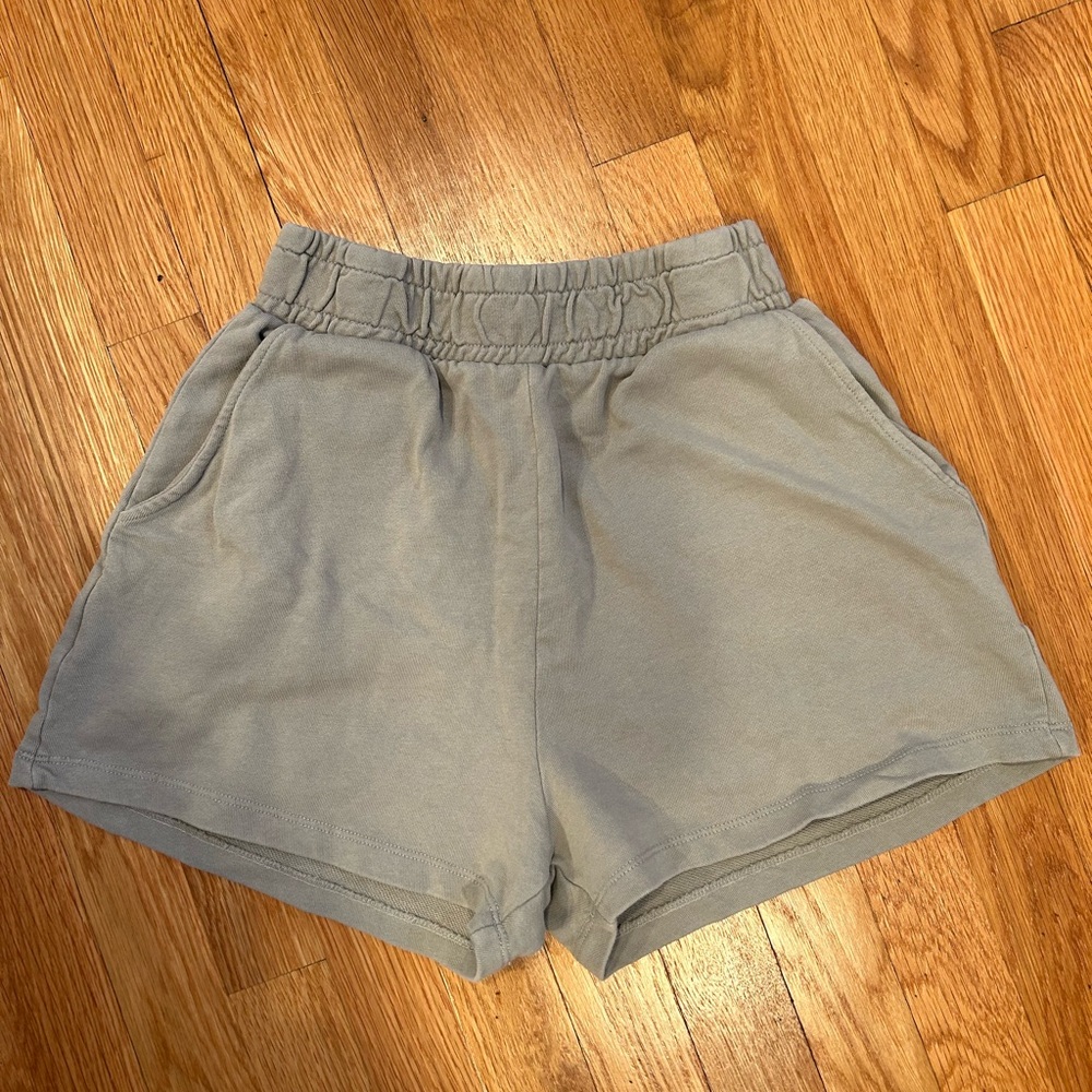 Casual Olive Green Women's Shorts
